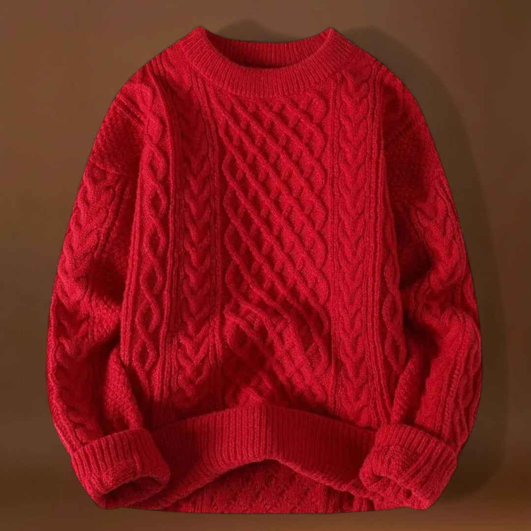 Örkény - Ultraellenálló Retro Keverék Meleg Pulóver