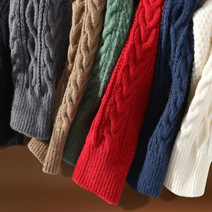 Vendel - Ultraellenálló Retro Keverék Meleg Pulóver