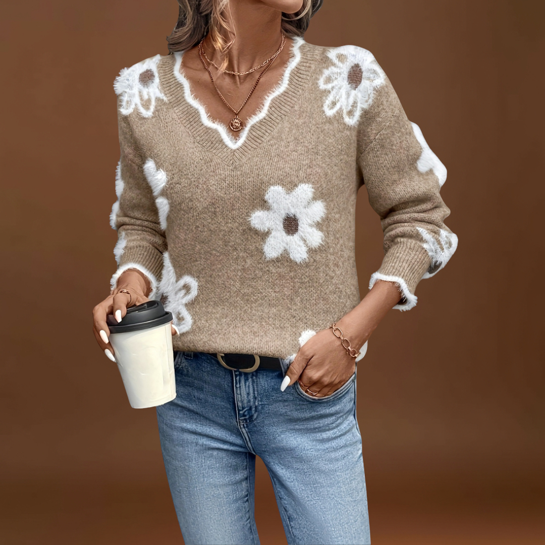 Filoména - Elegáns Pulóver