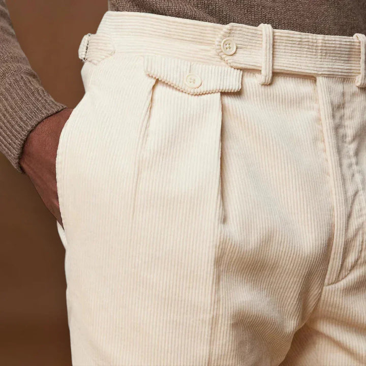 Borisz - Egyenes Vágás Puha Kevert Anyagból és Kényelmes Derékkal