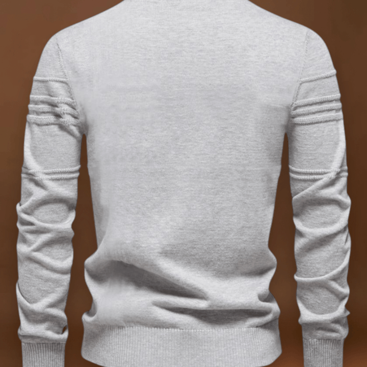 Bence | Pamut Férfi Pulóver Csíkos Mintával