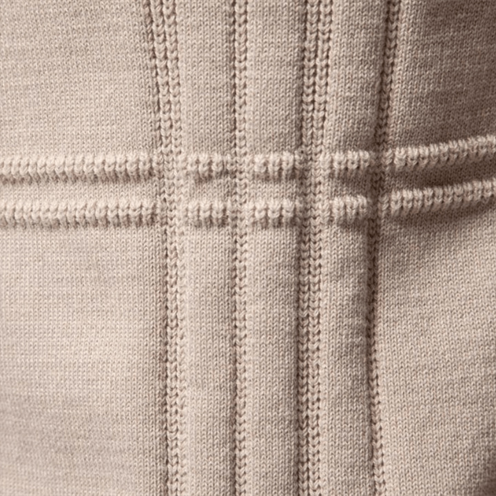 Bence | Pamut Férfi Pulóver Csíkos Mintával