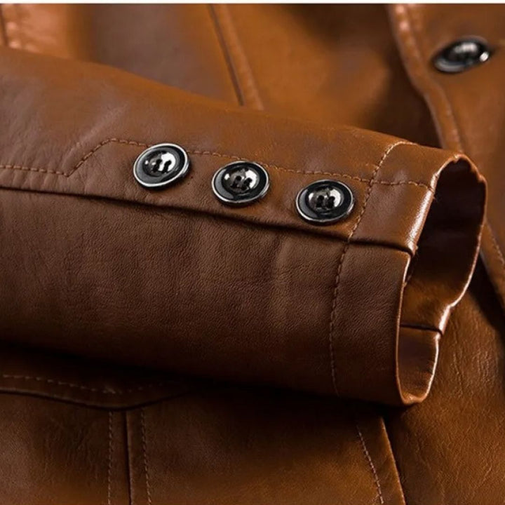 Kardos - Elegáns Bőrkabát