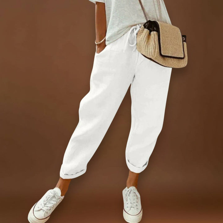 Alona - Elegáns és laza VászonNadrág