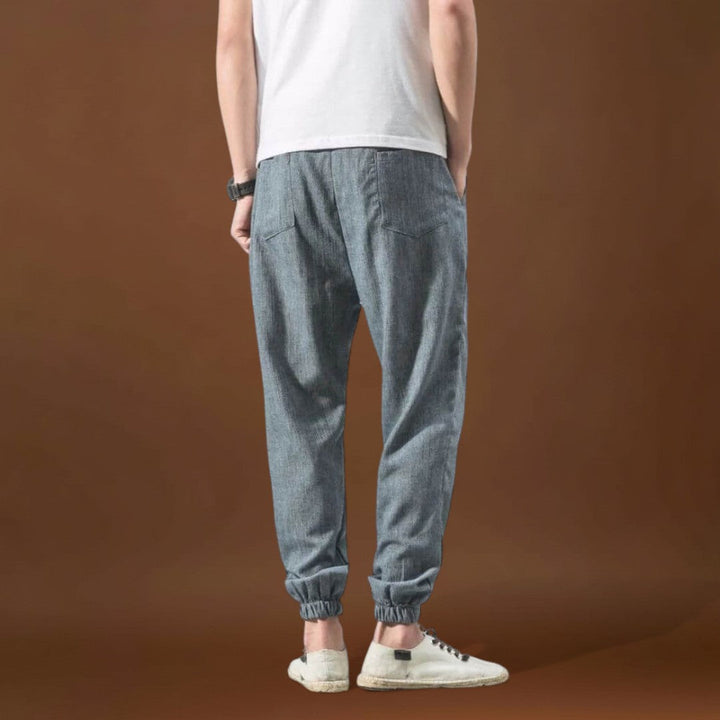 Gyulafi - Kényelmes japán nadrág bézs