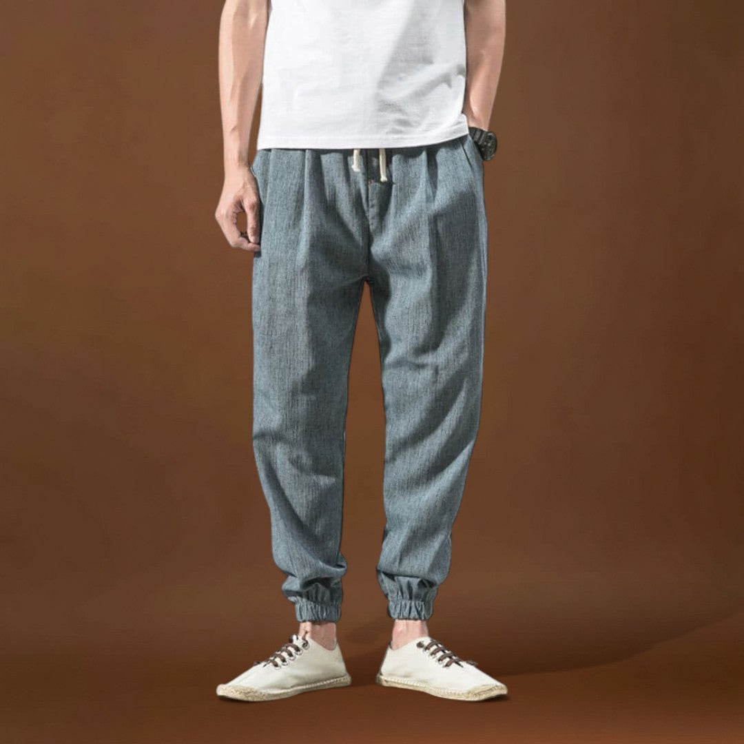 Fenyő - Kényelmes japán nadrág Khaki