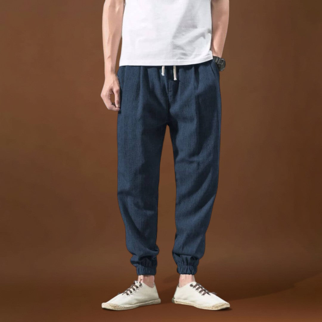 Gyulafi - Kényelmes japán nadrág bézs