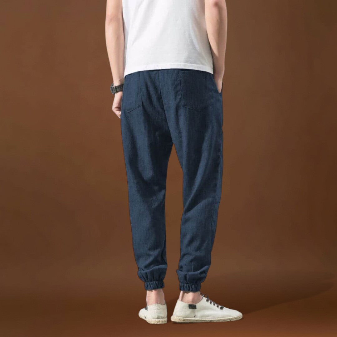 Fenyő - Kényelmes japán nadrág Khaki