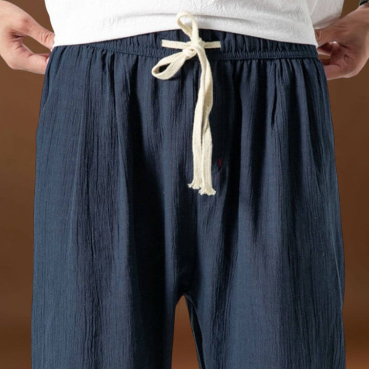 Gyulafi - Kényelmes japán nadrág bézs