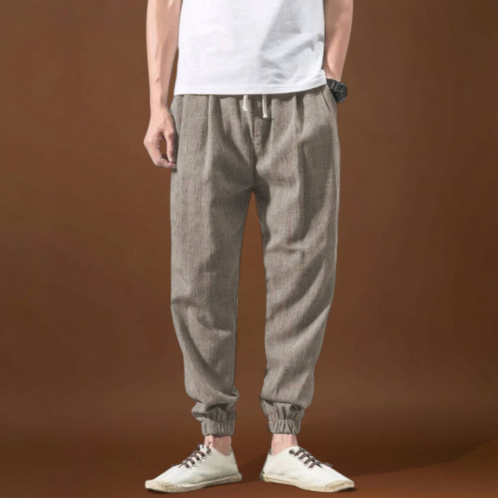 Endrő - Kényelmes japán nadrág Zöld