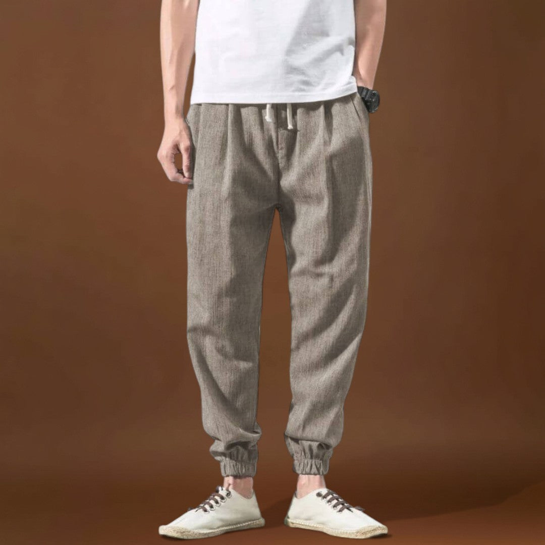 Fenyő - Kényelmes japán nadrág Khaki