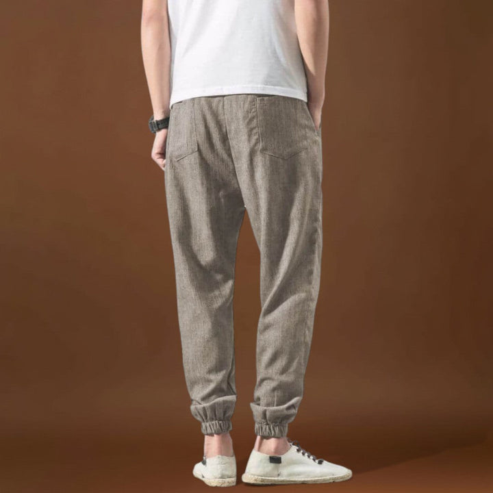 Endrő - Kényelmes japán nadrág Zöld