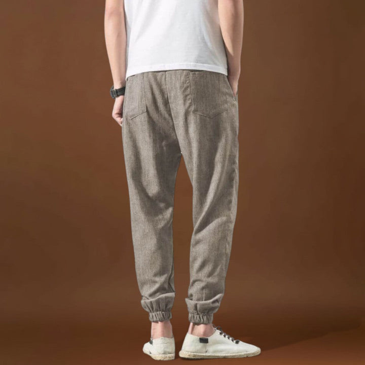 Gyulafi - Kényelmes japán nadrág bézs