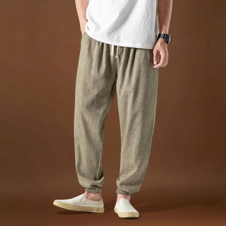 Gyér  - Kényelmes japán nadrág Szürke