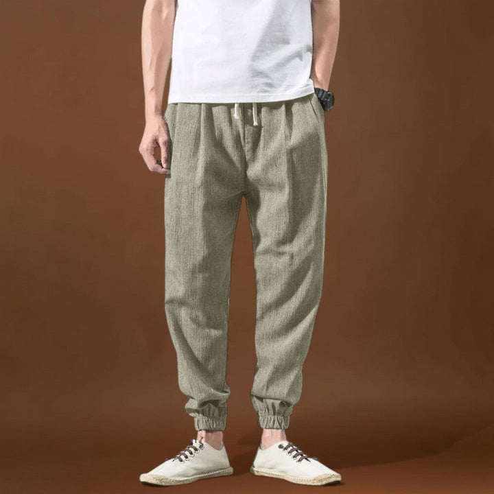 Fenyő - Kényelmes japán nadrág Khaki