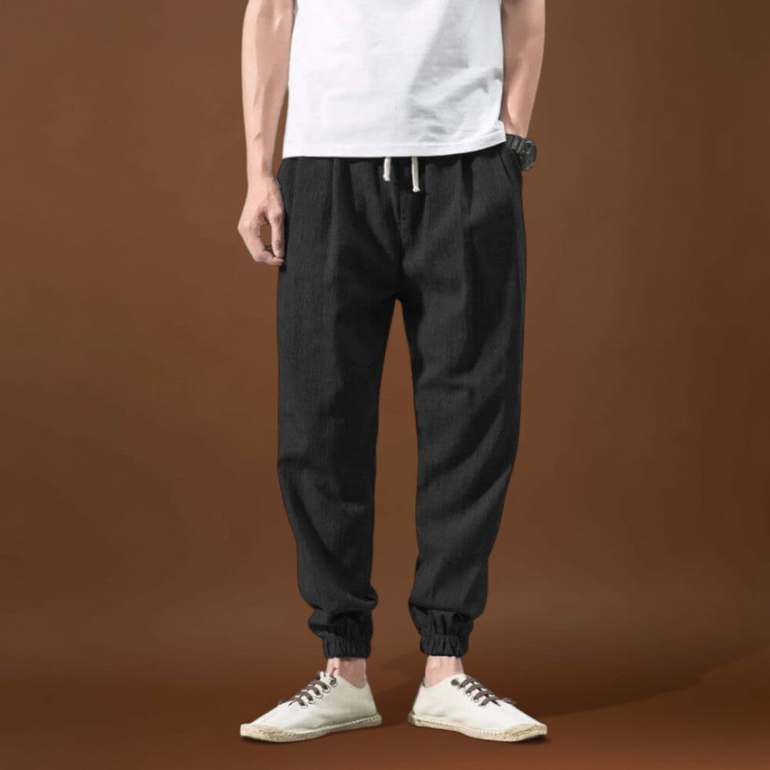 Gyulafi - Kényelmes japán nadrág bézs