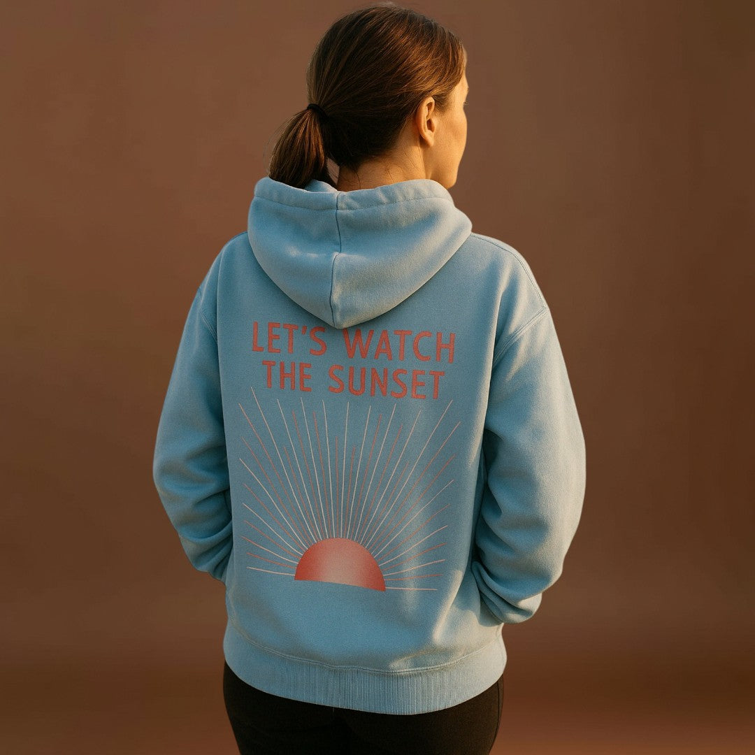 Imelda - A Nyugalom Kapucnis Pulóvere Naplementében