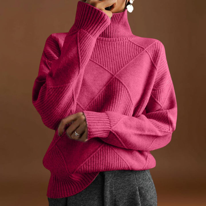 Ilza - Magas Galléros Pulóver