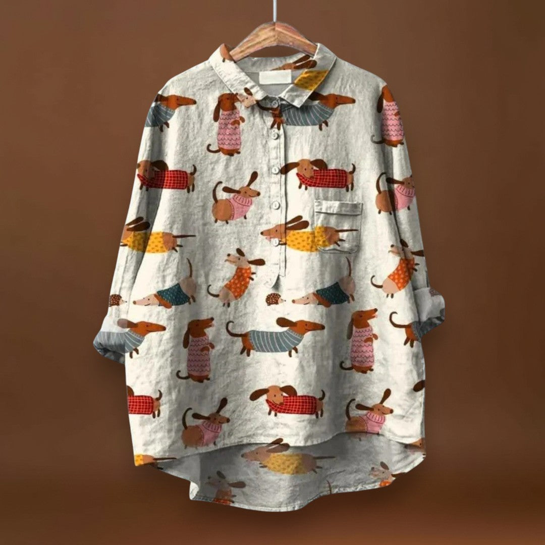 Vászoly - Pamut vászon ing