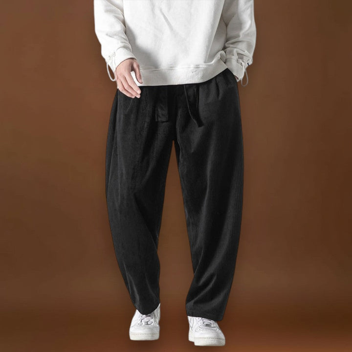 Esztergárfi - Bézs bársony nadrág