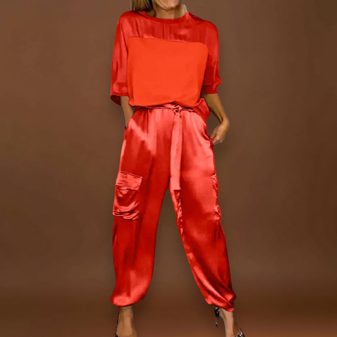 Dalida - 2 Részes Selyem Szett