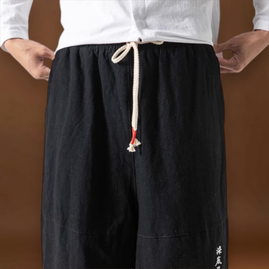 Dori - Szürke és kényelmes japán nadrágok