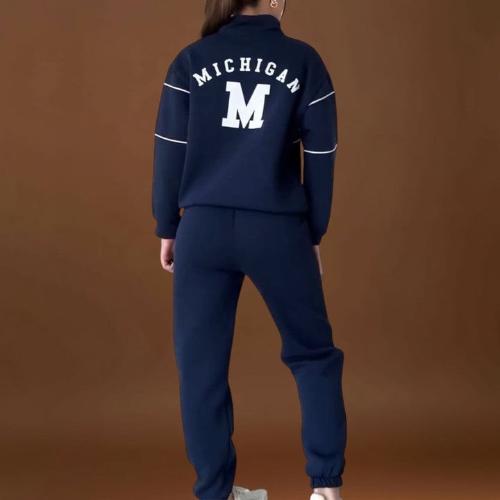 Ellinor - Kényelmes pulóver és nadrág szett