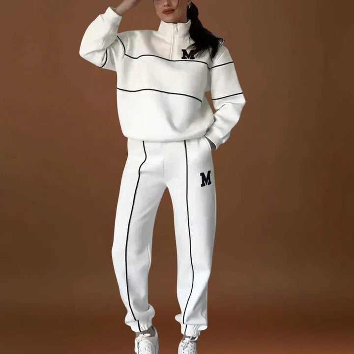 Ellinor - Kényelmes pulóver és nadrág szett