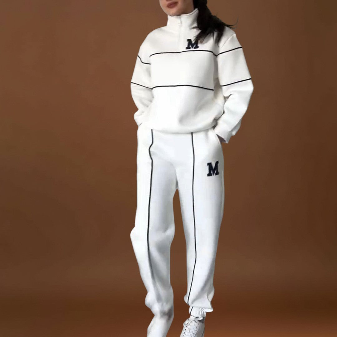 Ellinor - Kényelmes pulóver és nadrág szett