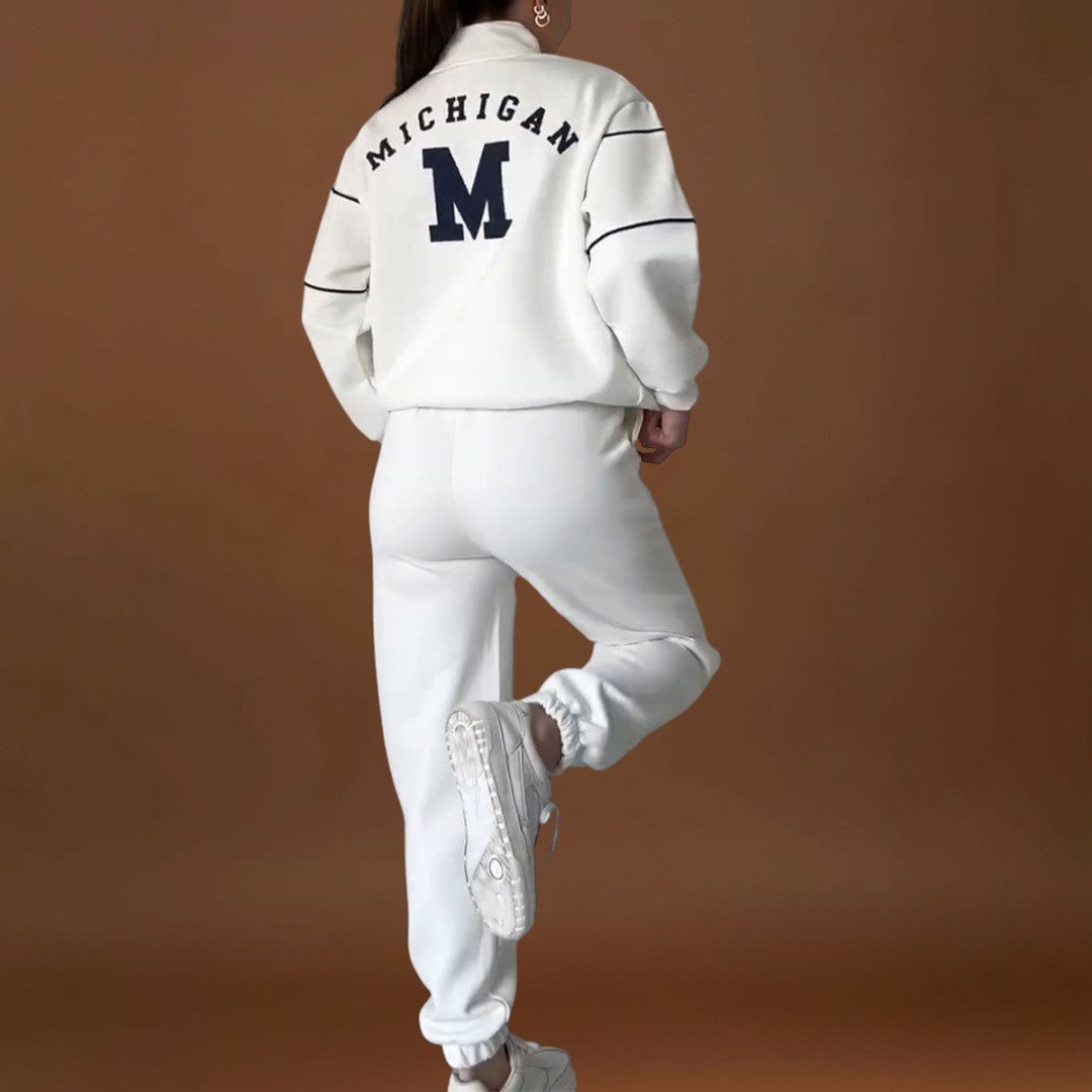 Ellinor - Kényelmes pulóver és nadrág szett