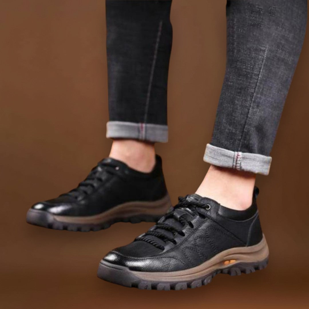 Elvir - Kézzel varrott bőr férfi lezser cipők