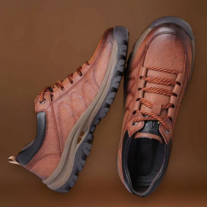 Elvir - Kézzel varrott bőr férfi lezser cipők