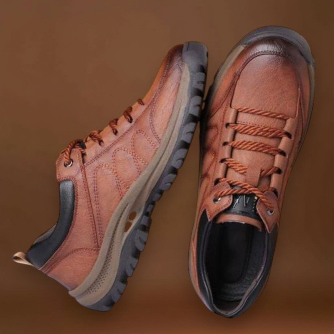 Alvár - Férfi kézzel varrott bőrcipők