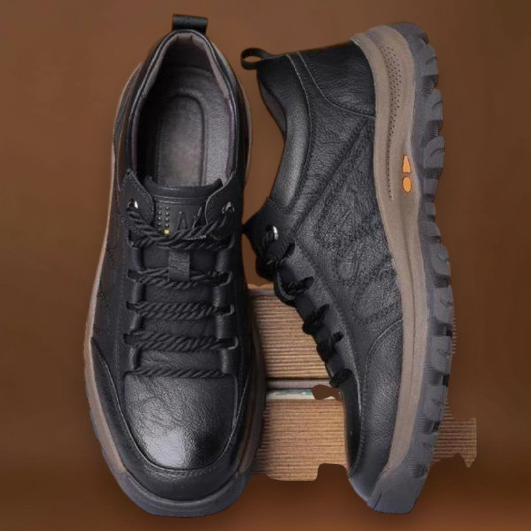 Elvir - Kézzel varrott bőr férfi lezser cipők