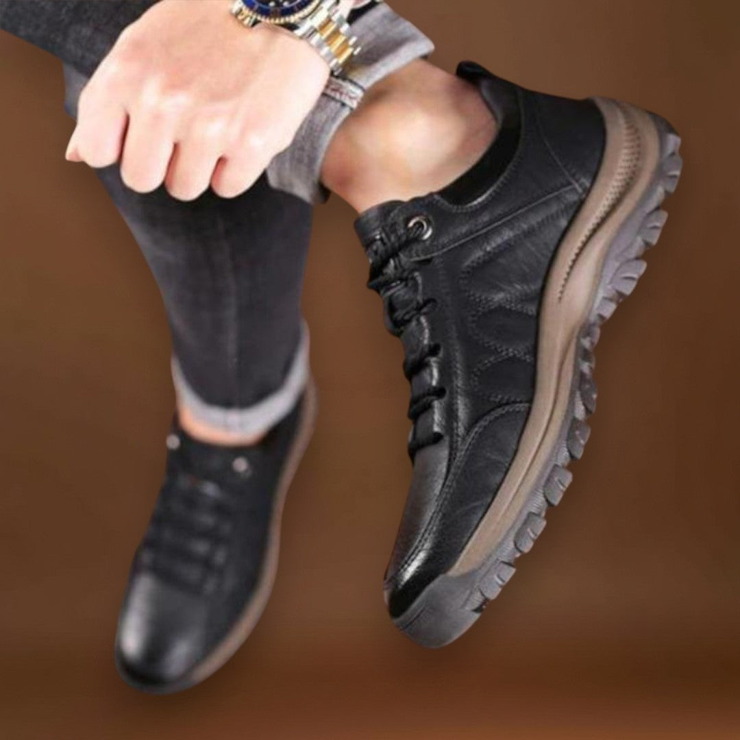 Alvár - Férfi kézzel varrott bőrcipők