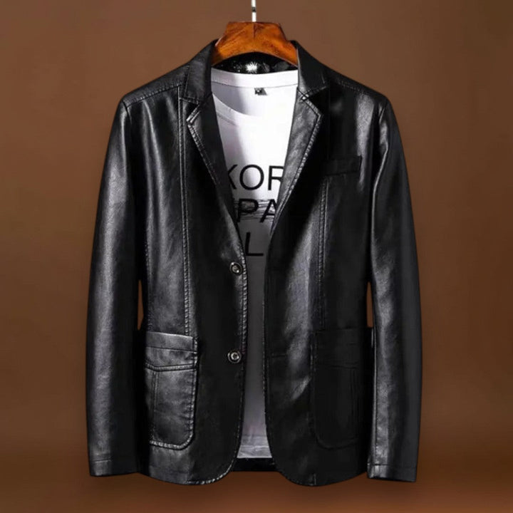 Kardos - Elegáns Bőrkabát