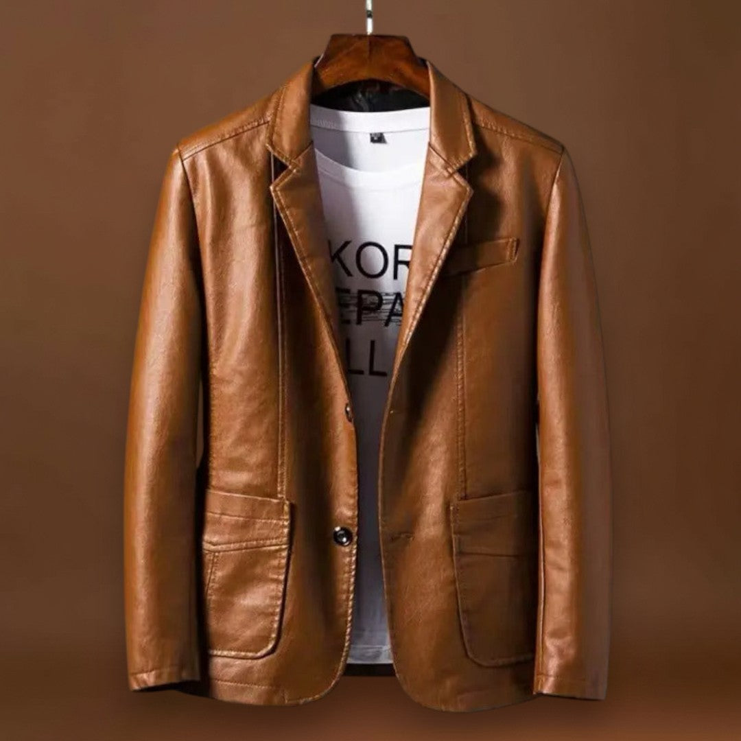 Kardos - Elegáns Bőrkabát