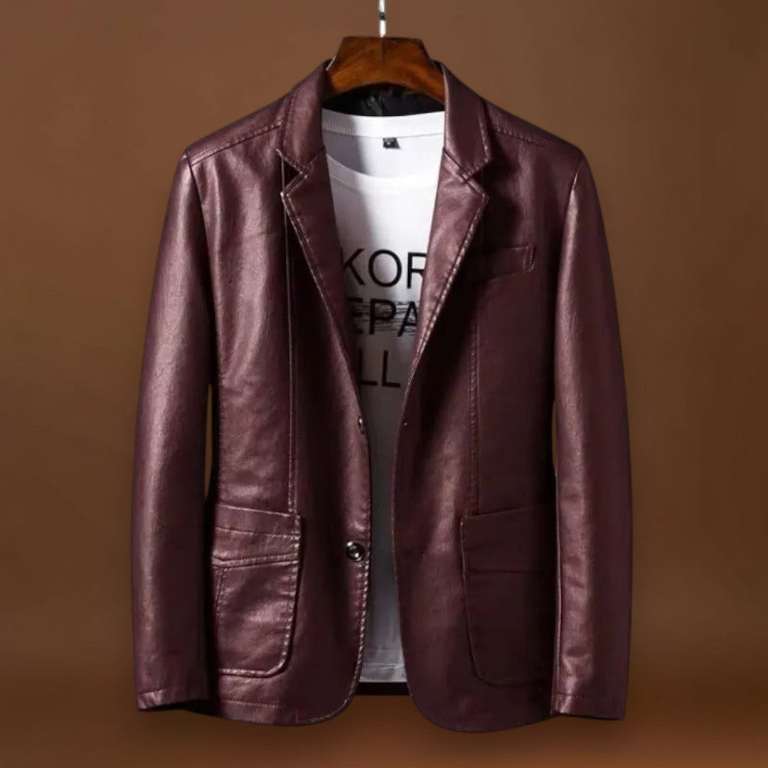 Kardos - Elegáns Bőrkabát