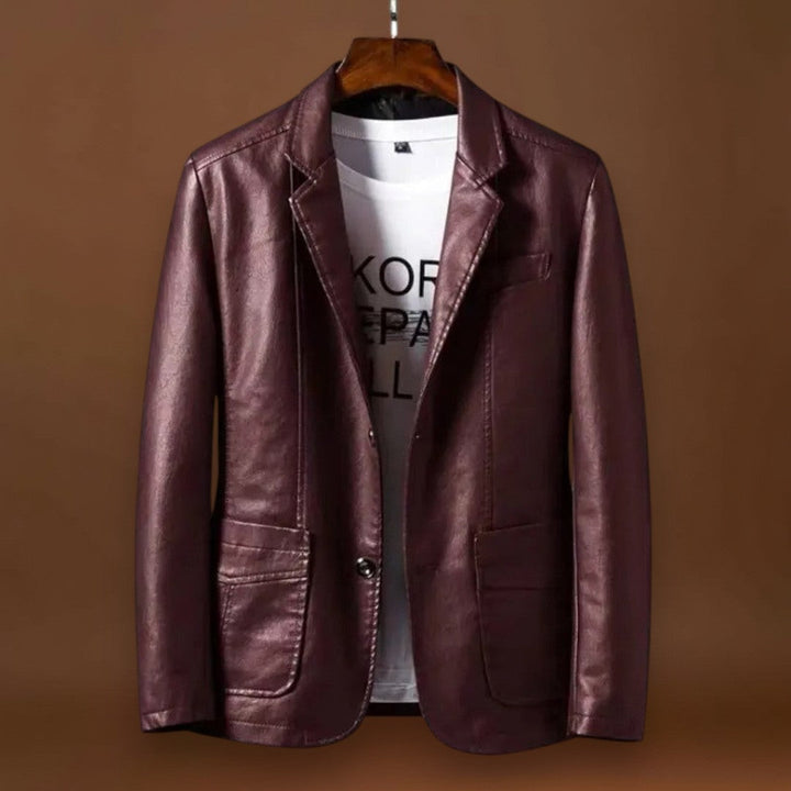 Kardos - Elegáns Bőrkabát