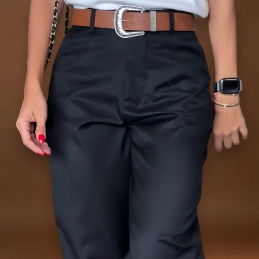 Eszmeralda - ELEGÁNS, ALAKFORMÁLÓ NADRÁG CSÍKOKKAL