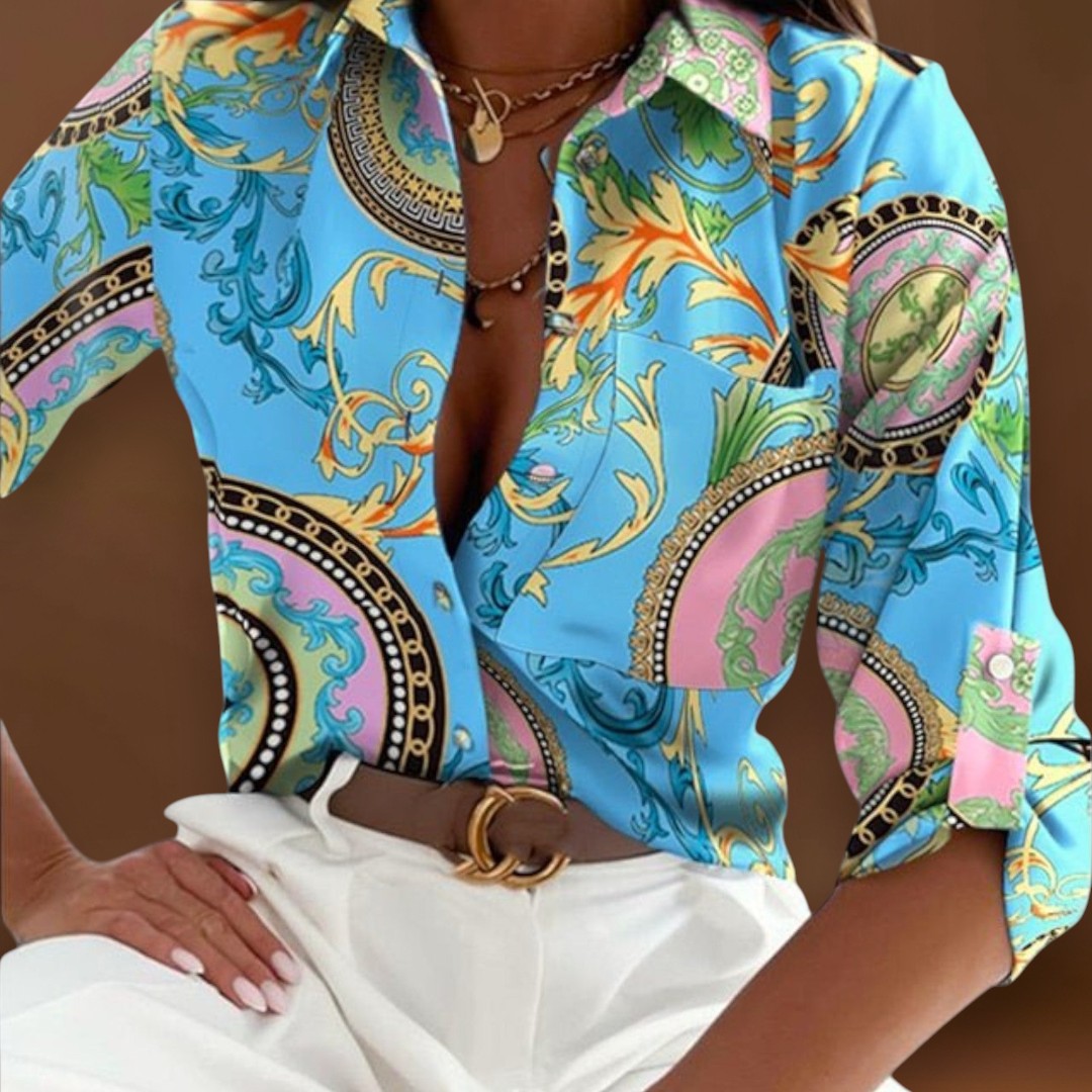 Hajnal - Klasszikus galléros blúz